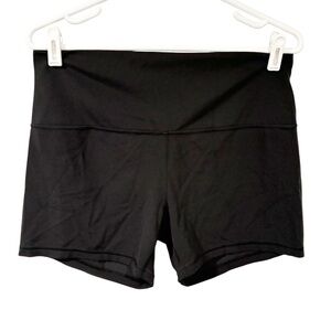 Lululemon Black Align High Rise Short 4” Athletic Bike Short Plus Size 14